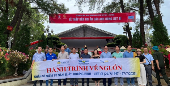 Cảng vụ Hàng không miền Trung tổ chức hoạt động tri ân nhân kỷ niệm 78 năm Ngày Thương binh – Liệt sĩ (27/7/1947 – 27/7/2025)