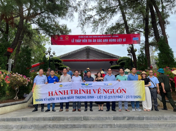 Cảng vụ Hàng không miền Trung tổ chức hoạt động tri ân nhân kỷ niệm 78 năm Ngày Thương binh – Liệt sĩ (27/7/1947 – 27/7/2025)