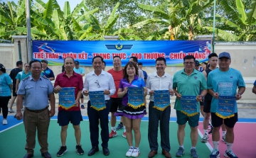 Cảng vụ hàng không miền Trung tổ chức Giải Pickleball