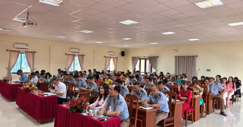 Hình ảnh Đại hội Đảng bộ Cảng vụ HKMT nhiệm kỳ 2025-2030