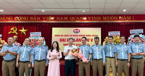 Hình ảnh Đại hội Đảng bộ Cảng vụ HKMT nhiệm kỳ 2025-2030